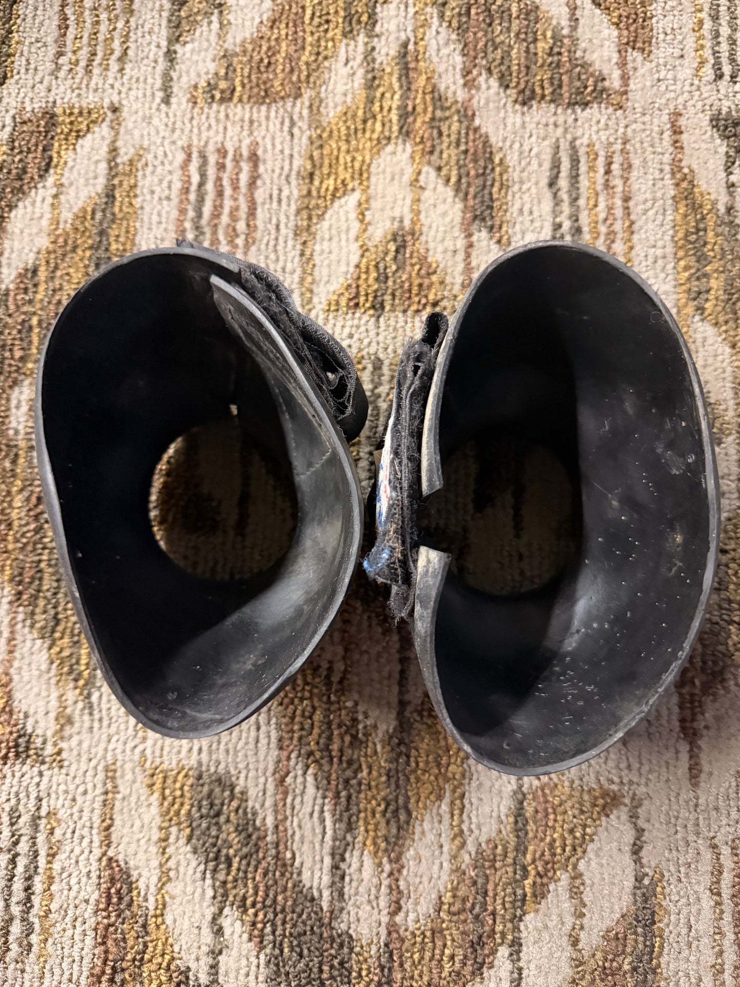 Black Davis Bell Boots - S