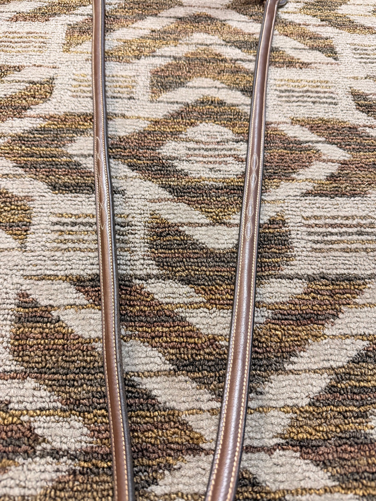 Brown Fancy Stitched Breastplate