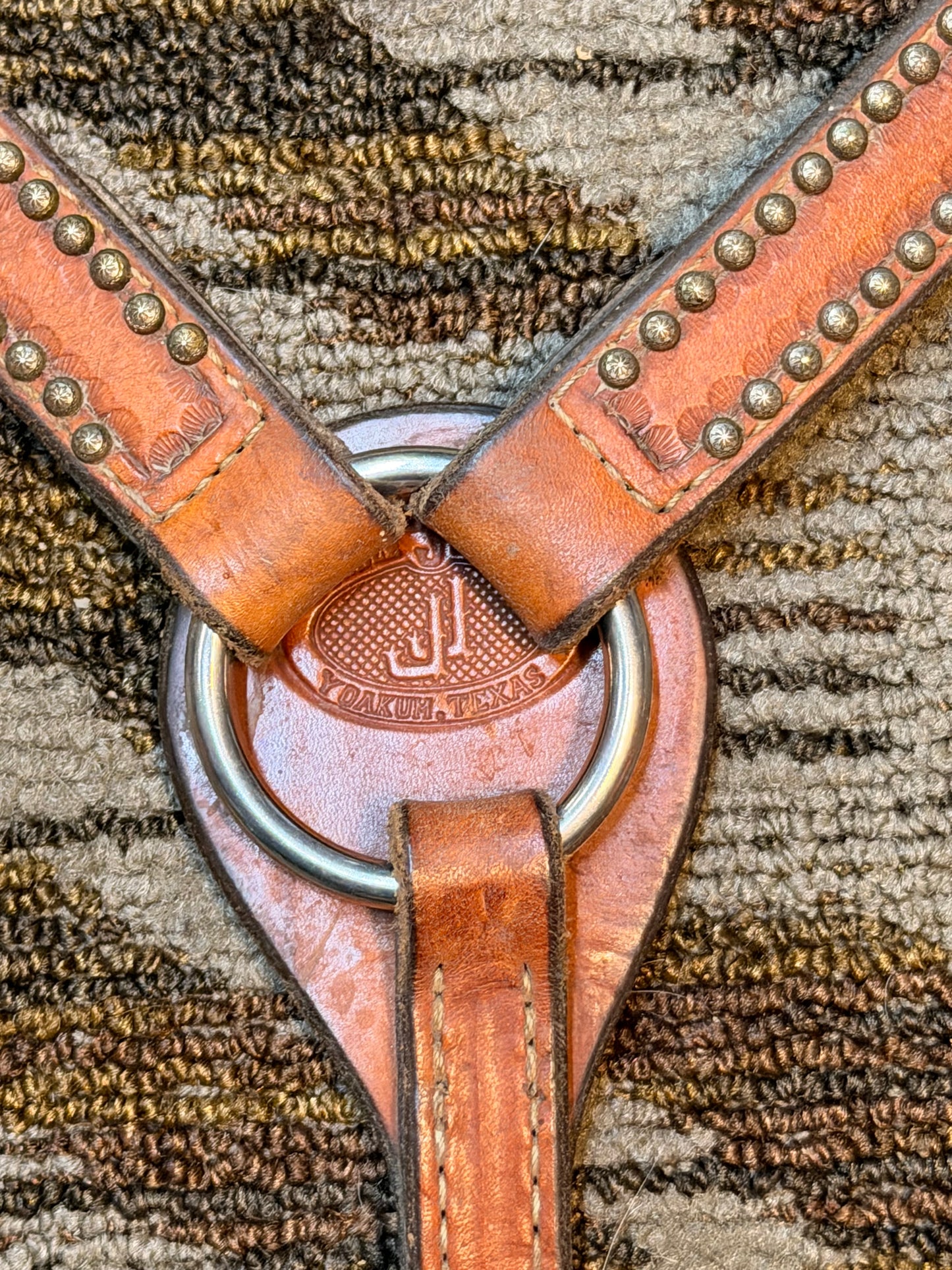 Double J Snakeskin Breastcollar