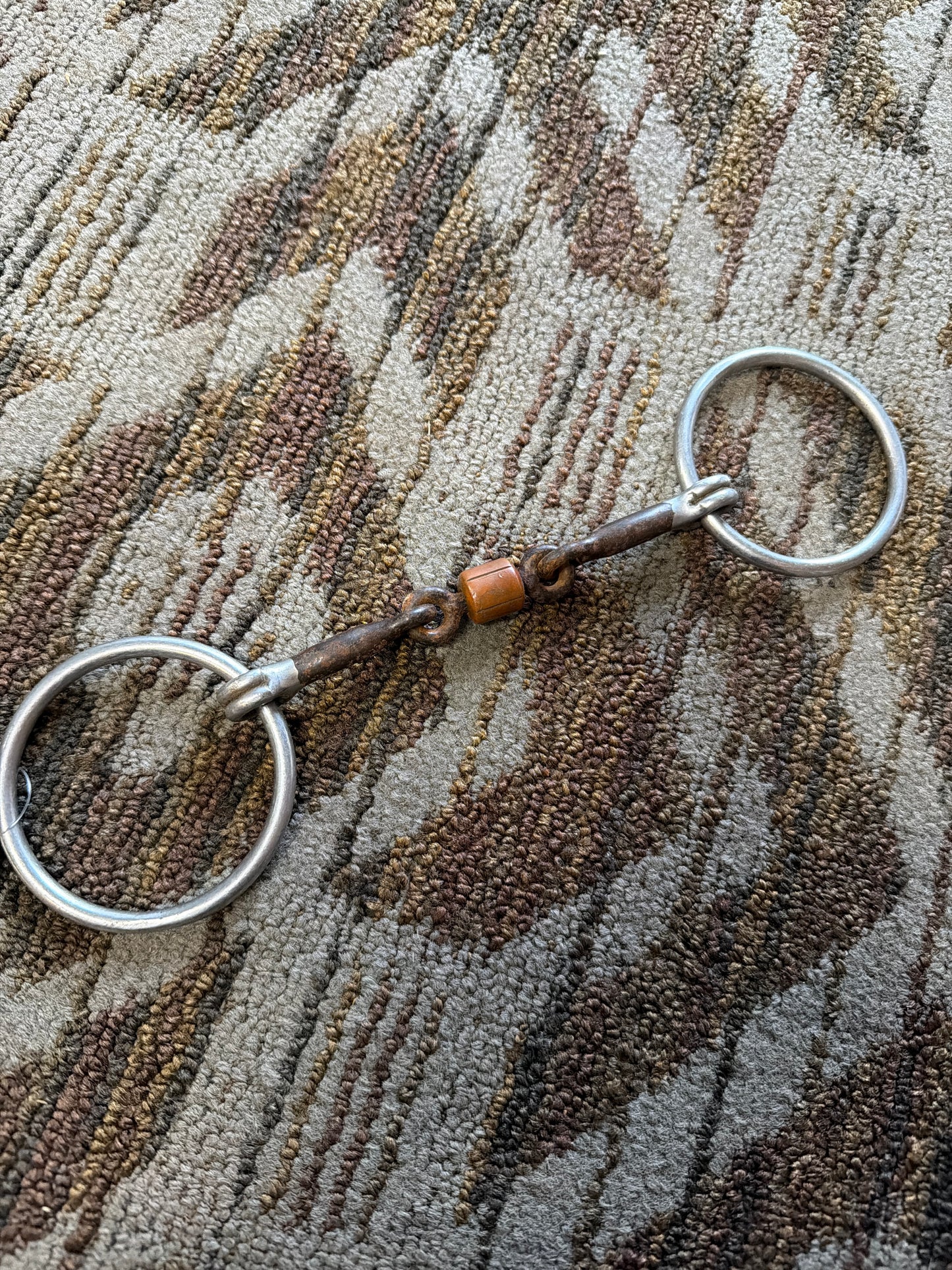Loose Ring Sweet Iron w/ Copper Roller - 5.5”
