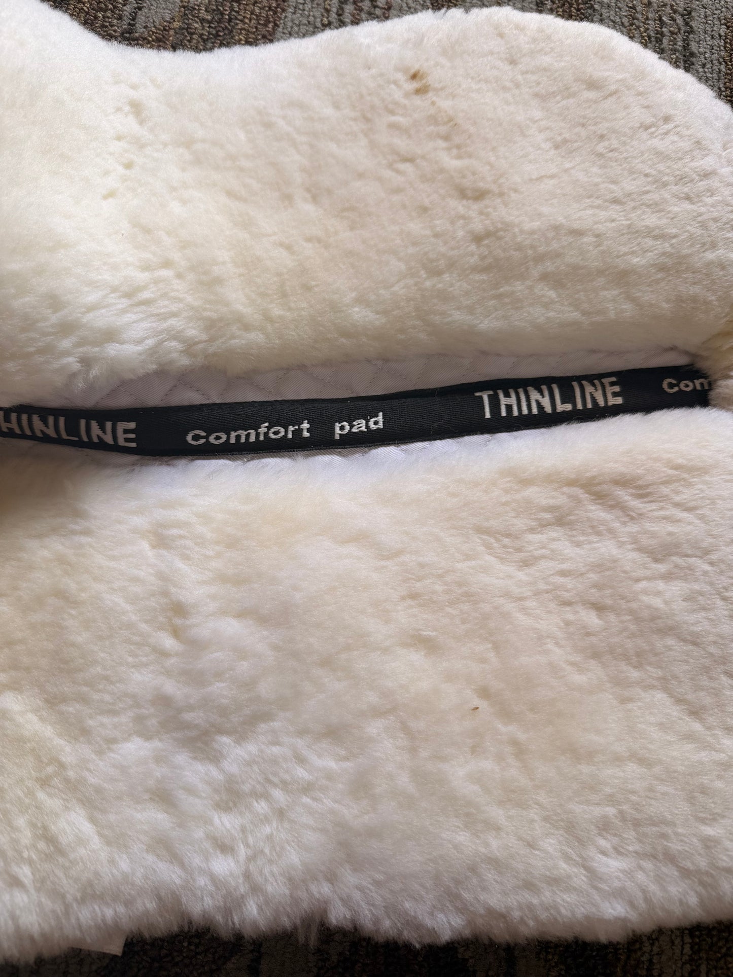 Thinline Comfort Sheepskin Shimmable Half Pad