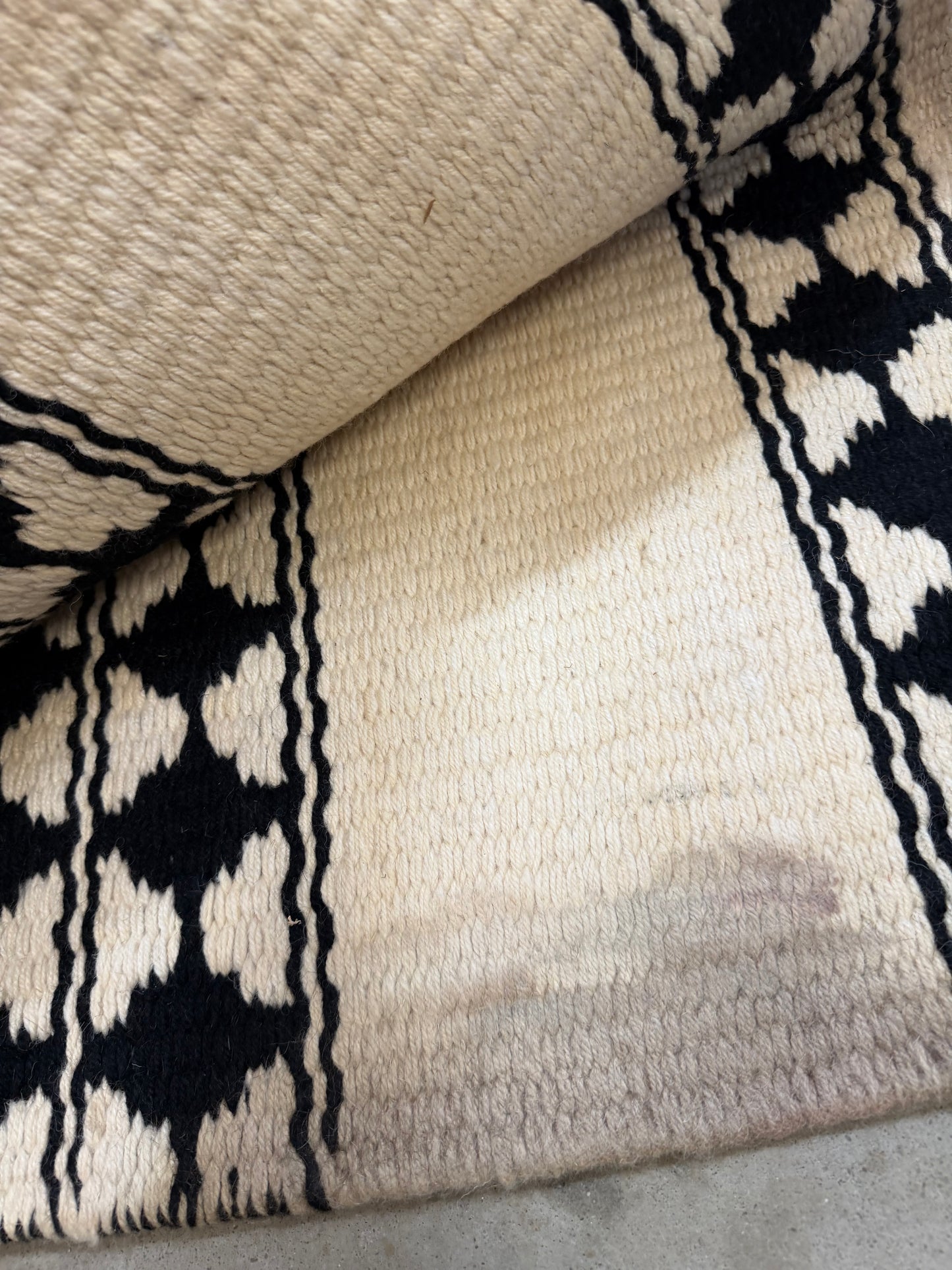 Checkered Saddle Blanket