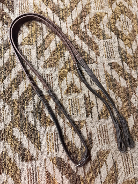 Brown Pebbel Grip Reins