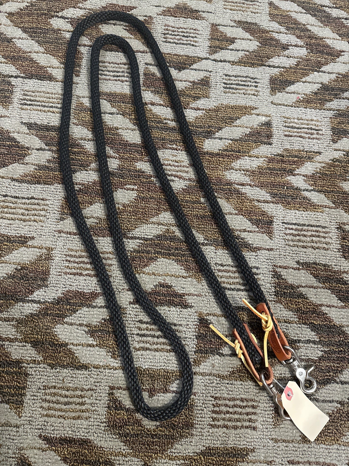 Weaver Black Rope Reins