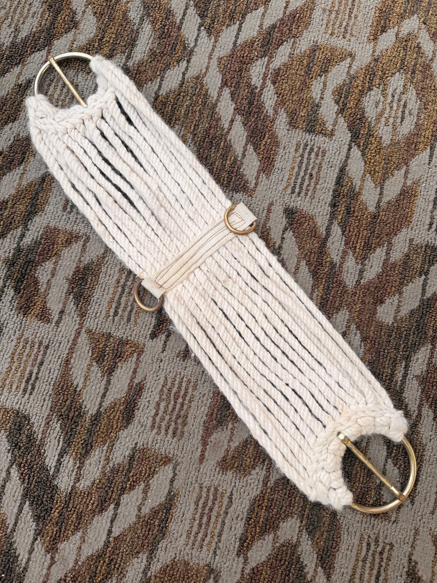 Rope Cinch w/ Brass Hardware - 26”
