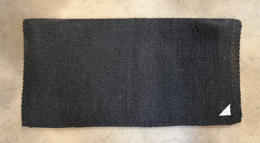Mayatex Black Saddle Blanket