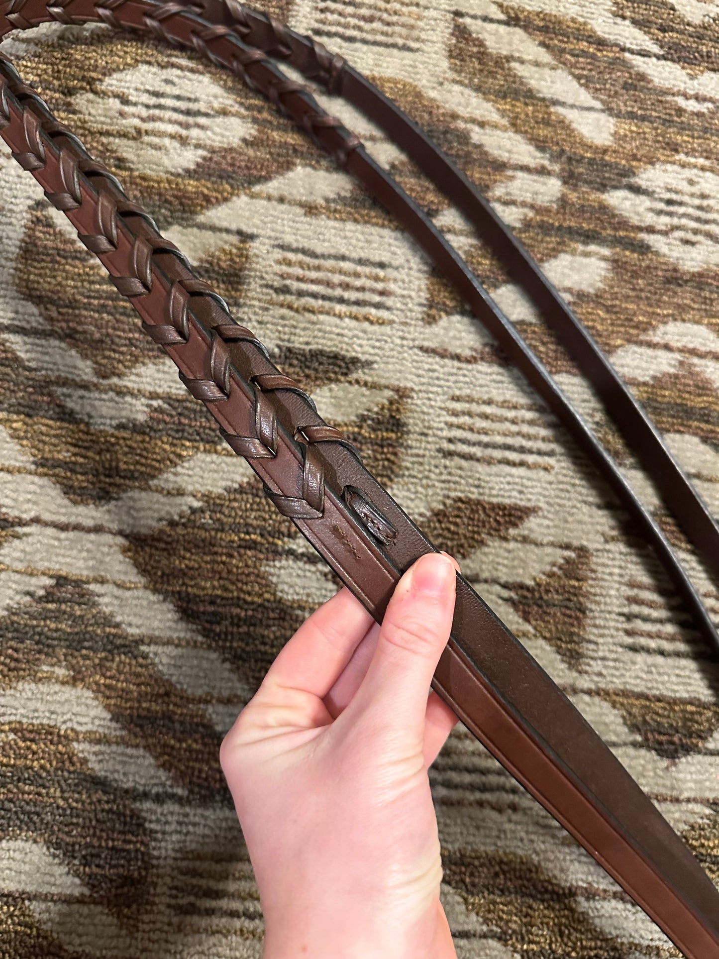 Brown Laced Reins