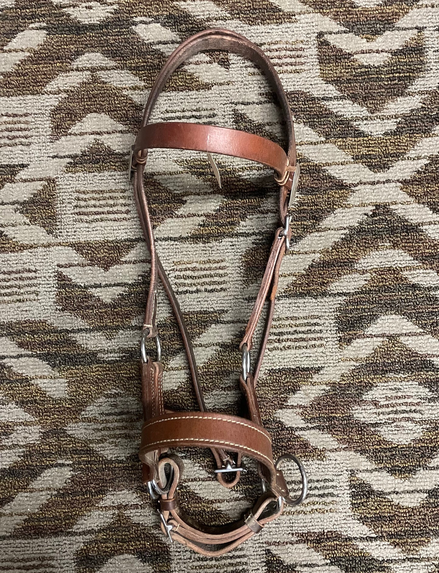 Leather Sidepull