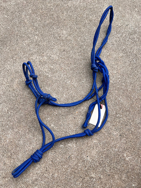 Blue Rope Halter - Standard