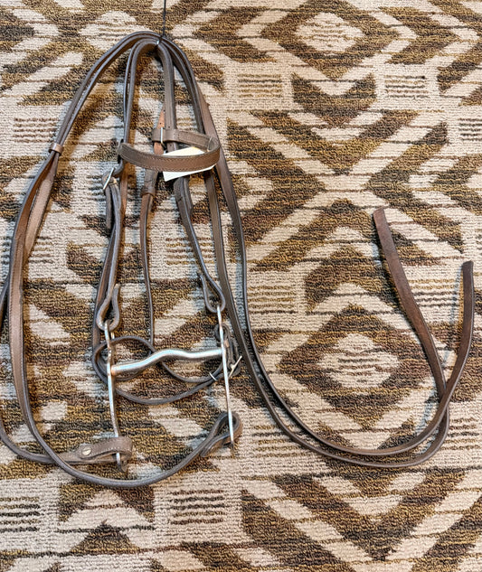 Leather Pony Bridle Set
