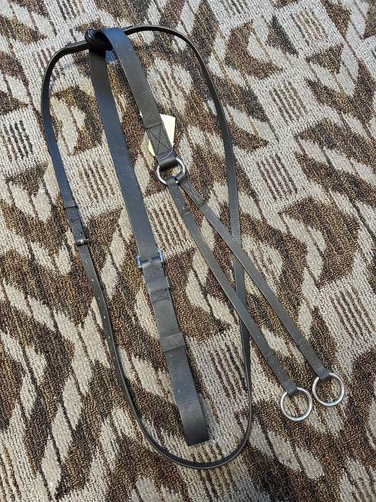 Black Biothane Running Martingale