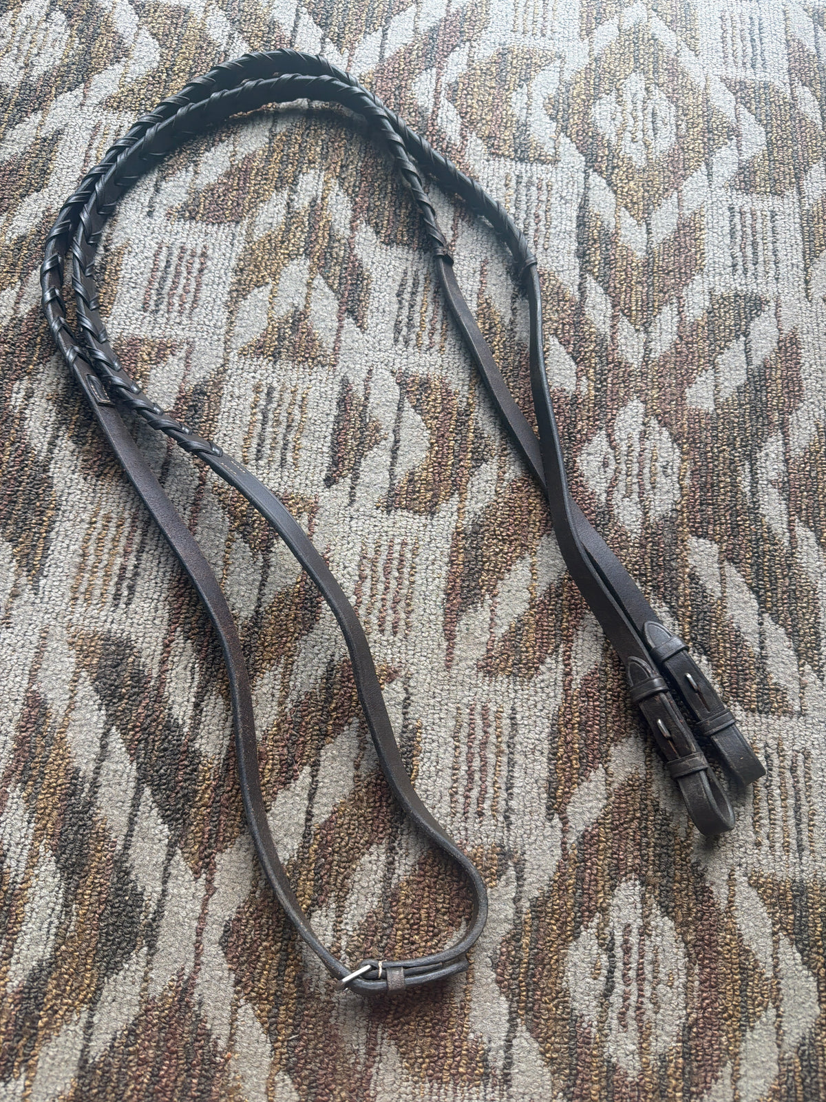 Soft Brown Laced Reins