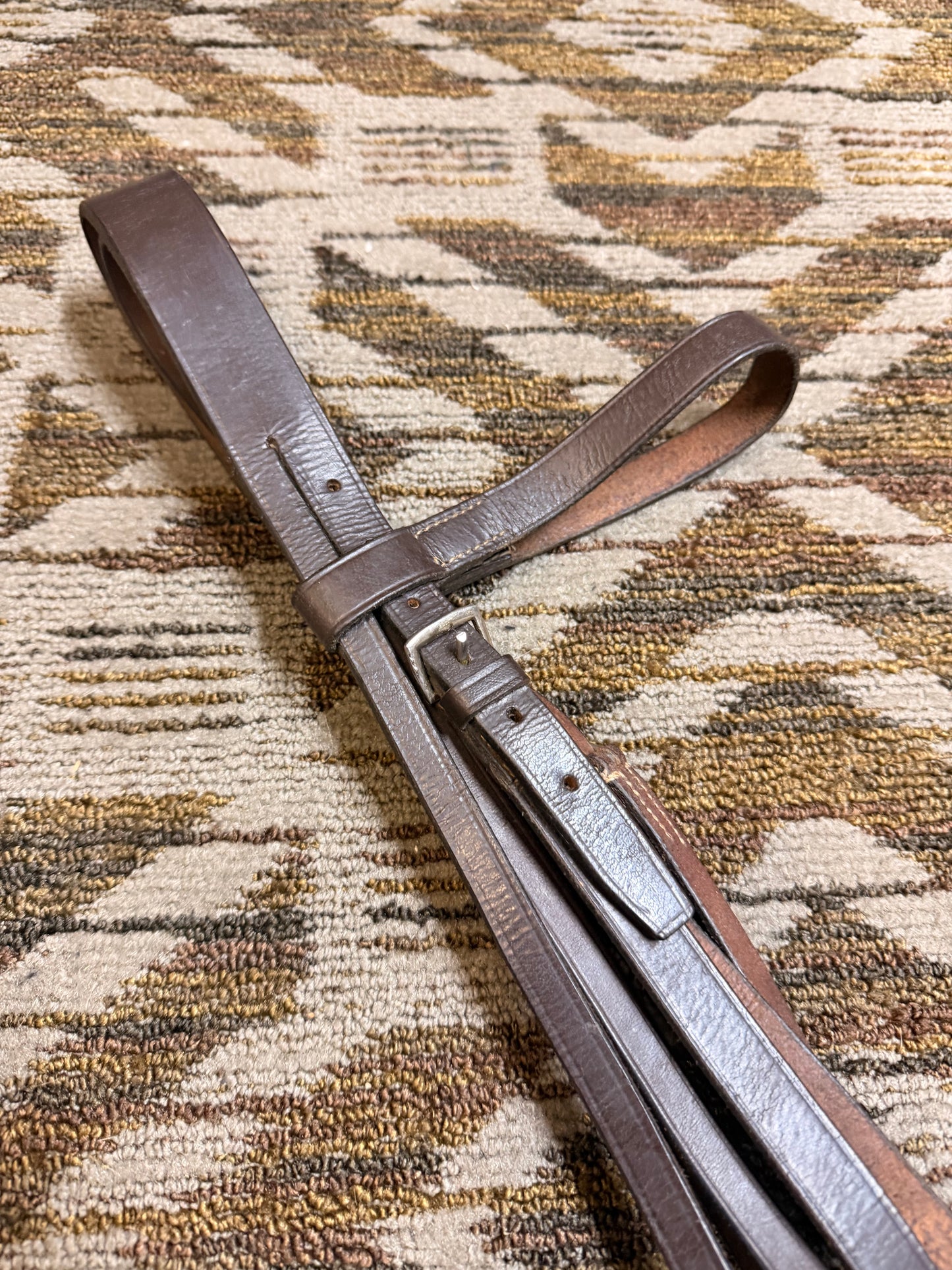 Flat Stitched “Made in England” Bridle