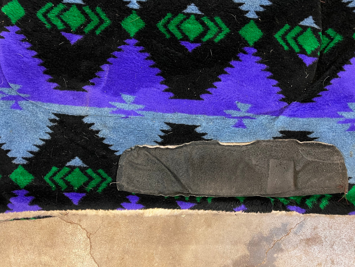 Purple Western Fleece Pad