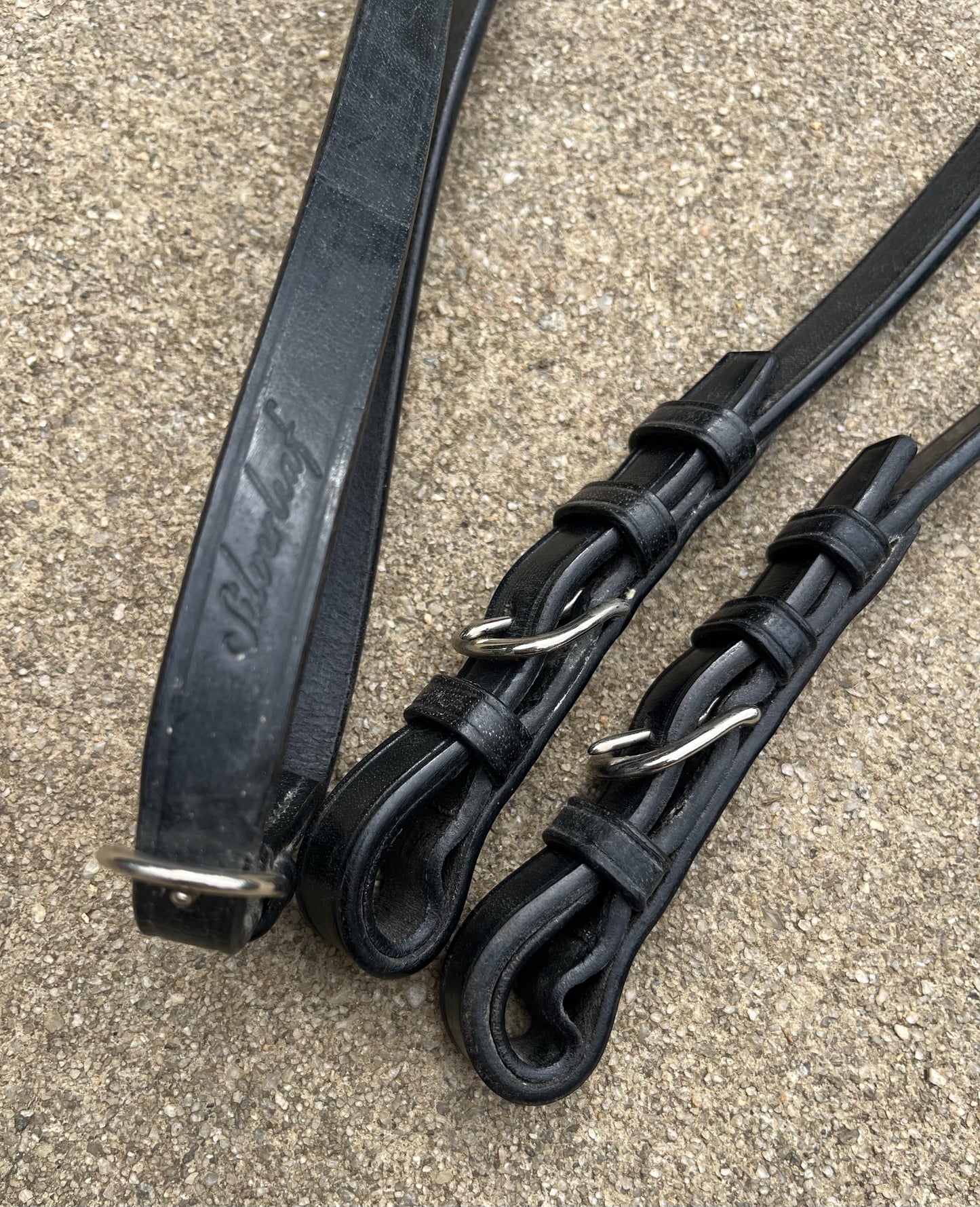 Silverleaf Curb Reins