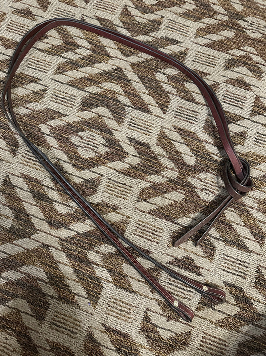 Tooled Leather Split Reins