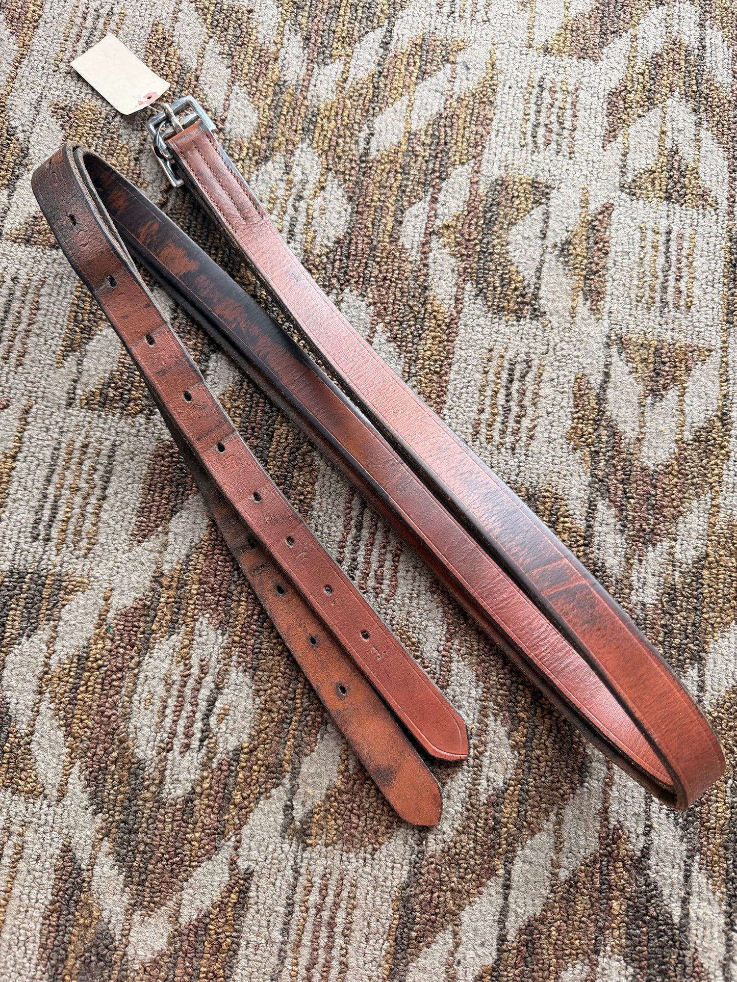 Brown Stirrup Leathers - 56”