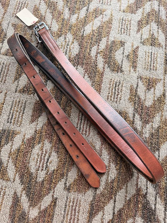 Brown Stirrup Leathers - 56”