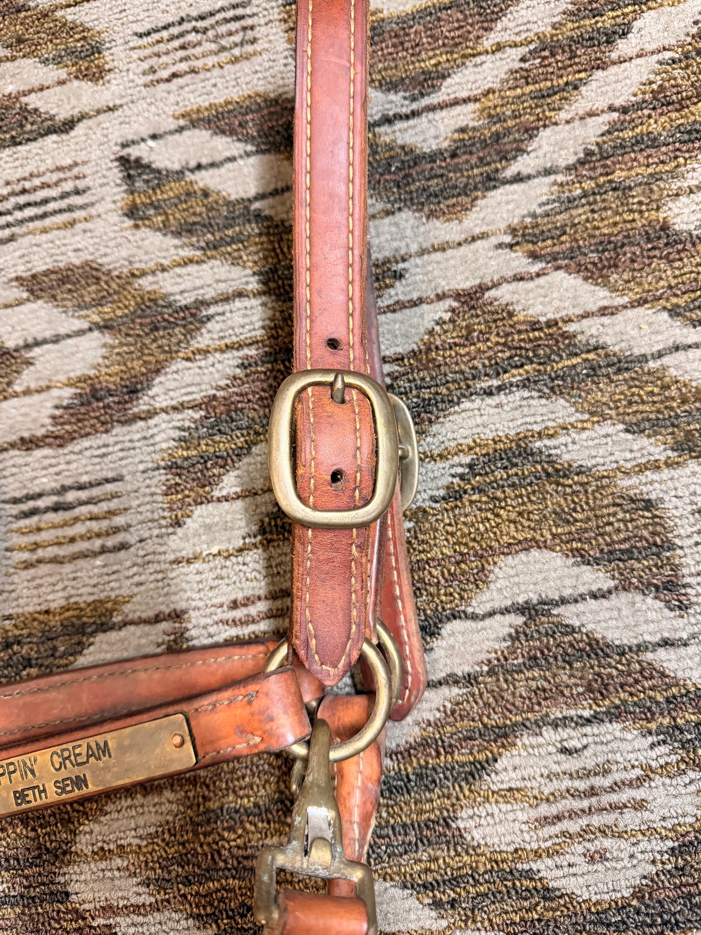 Heavy Duty Full Leather Halter