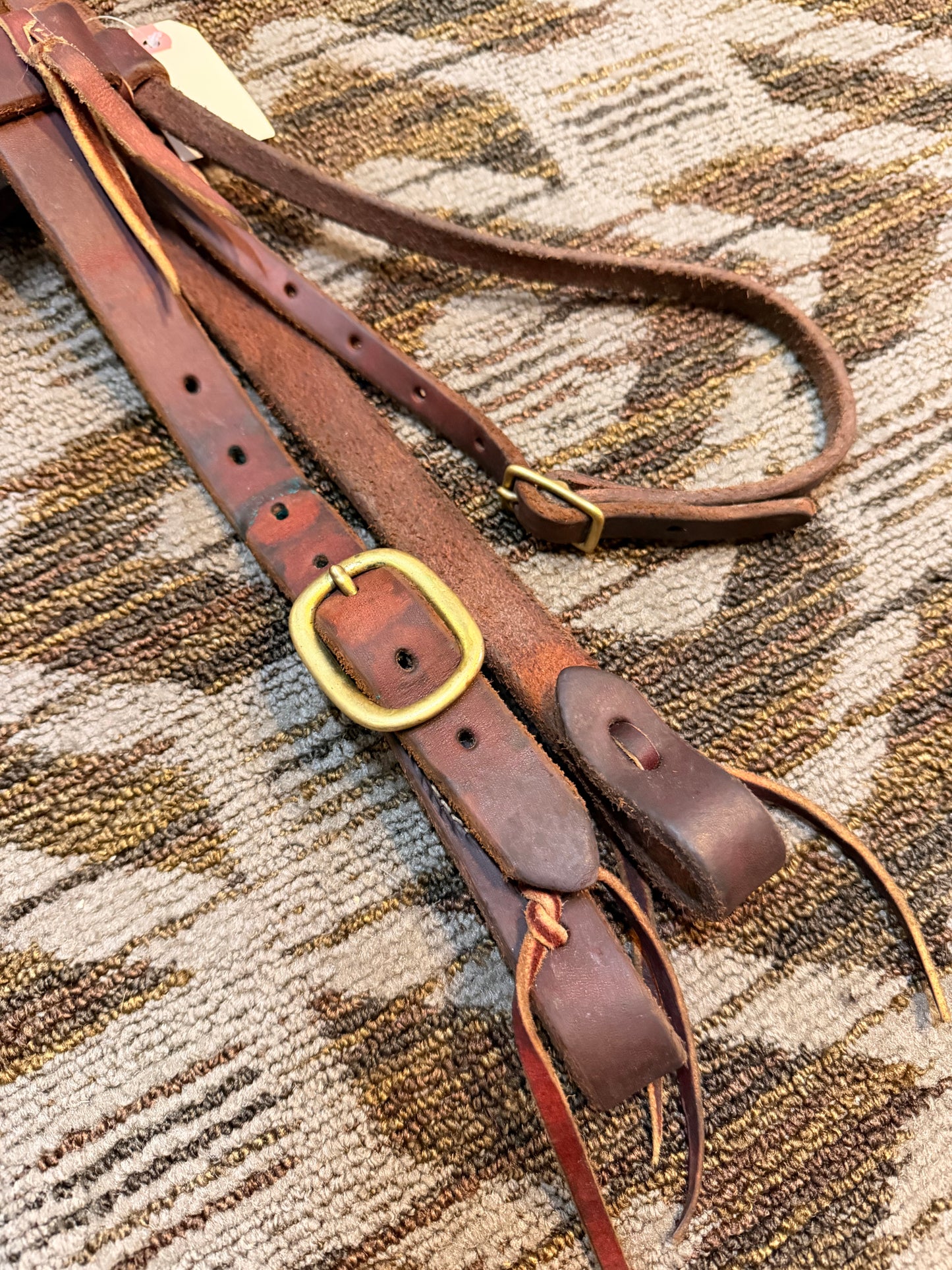Soft Oversized Leather Headstall