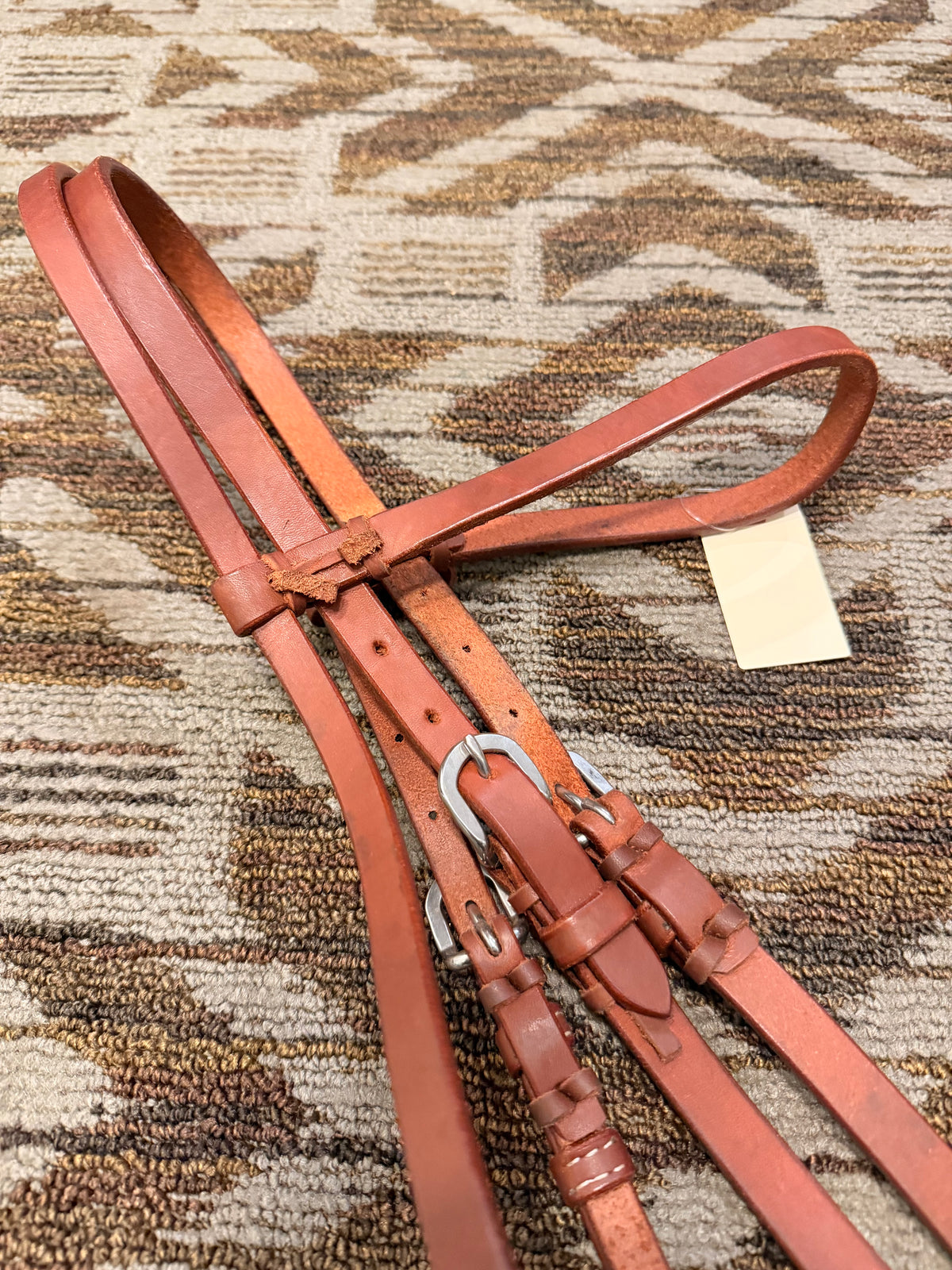 Heavy Oiled Quick Change Headstall – Crowhop Tack Shop, LLC