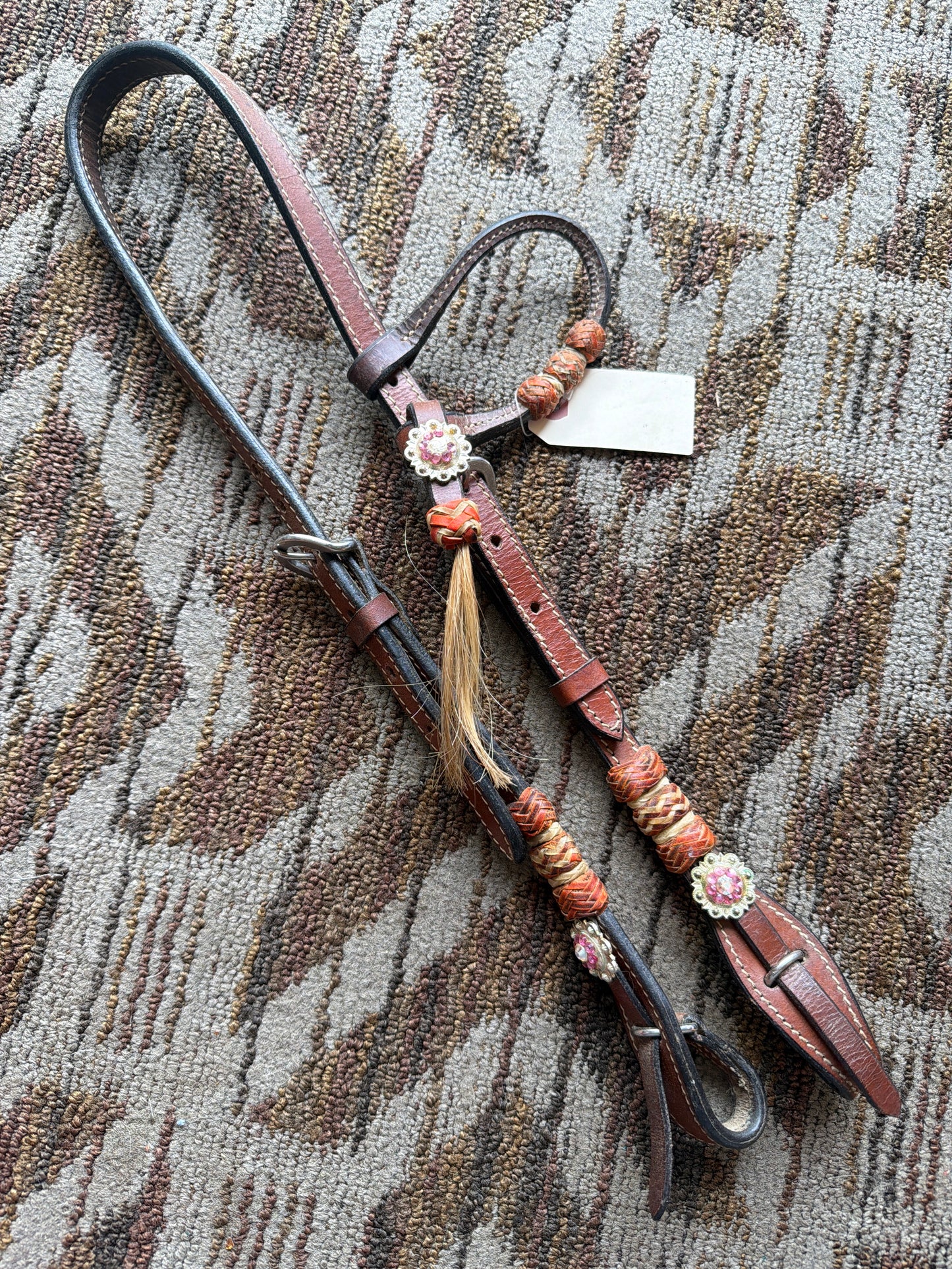 One Ear Headstall w/ Bling