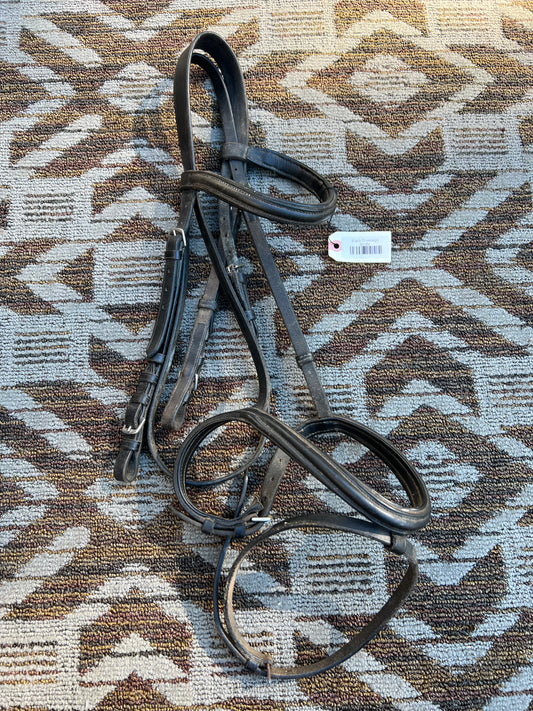 Black Dressage Bridle