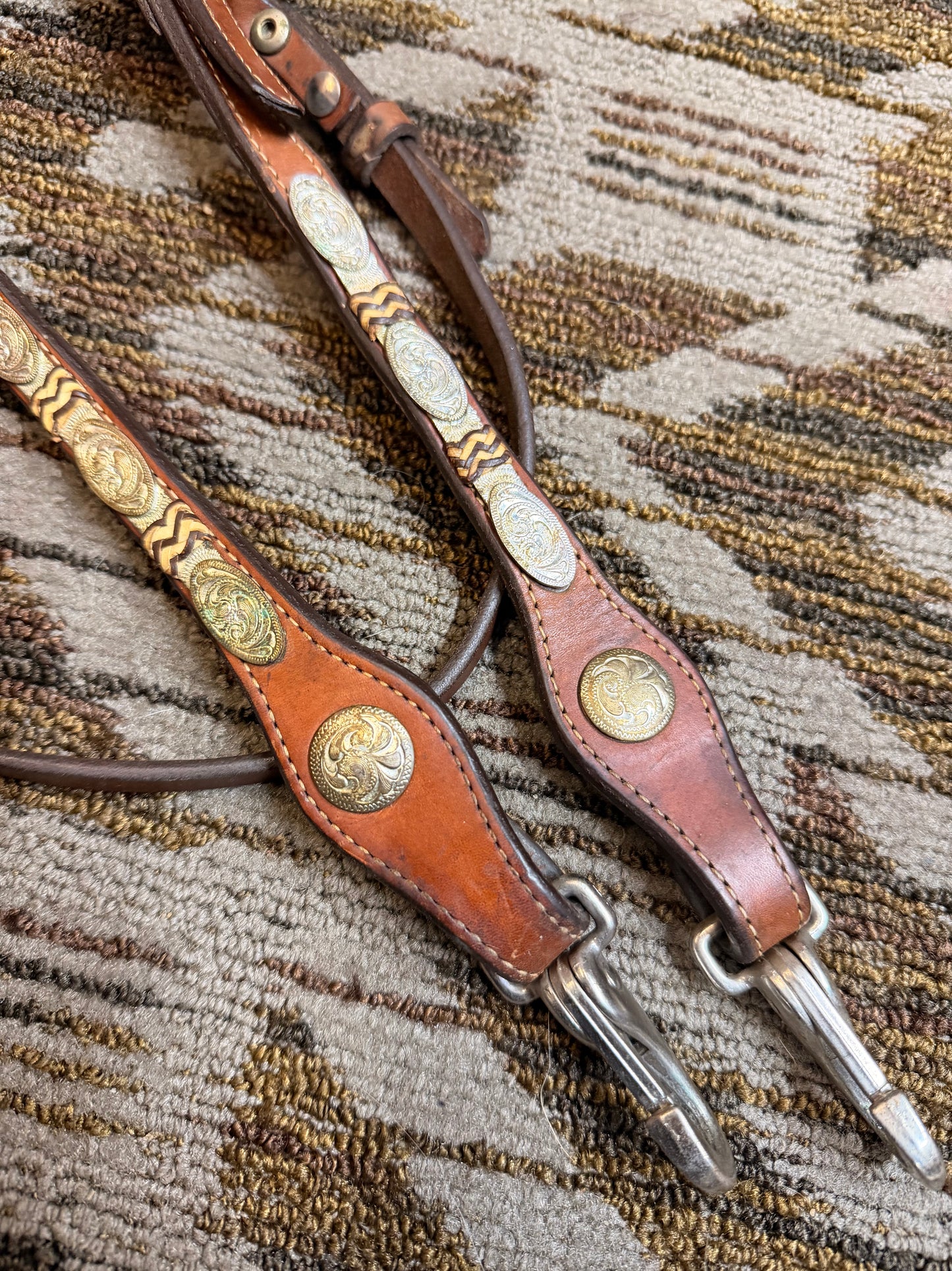 Mexico Sterling Silver Quick Change Show Bridle