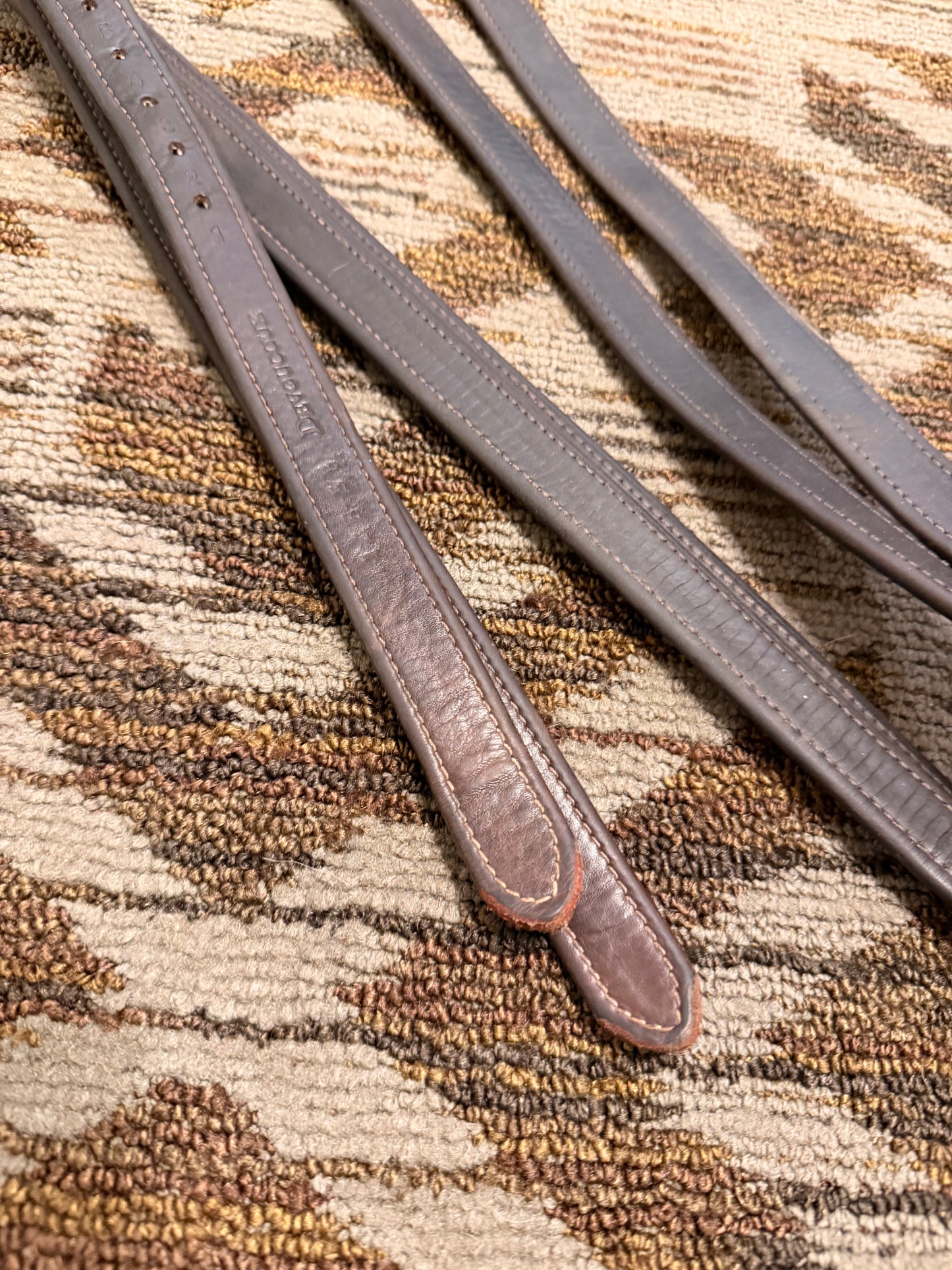 Devoucoux Stirrup Leathers - 58”