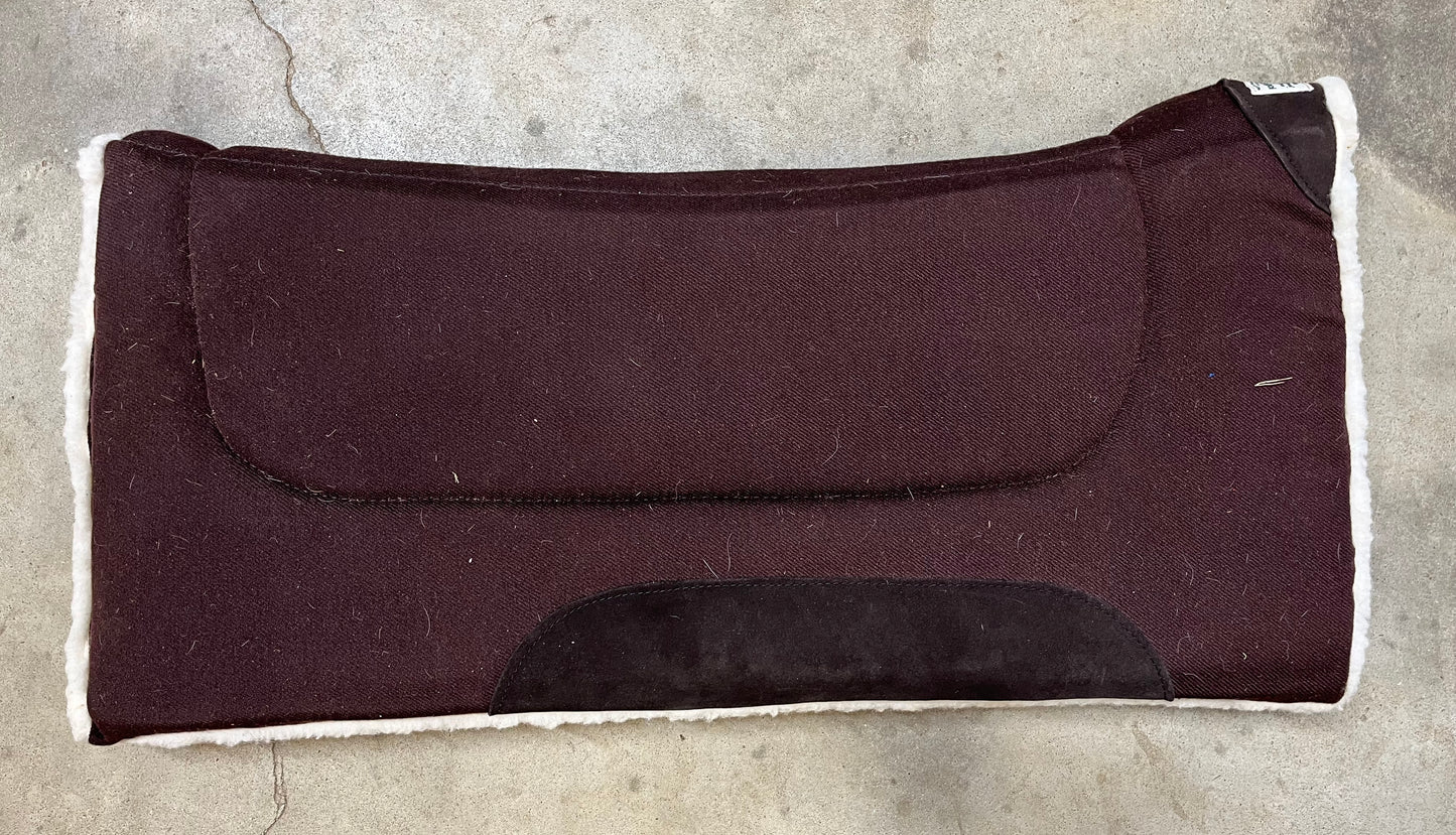 Diamond Wool Contoured Fleece Pad