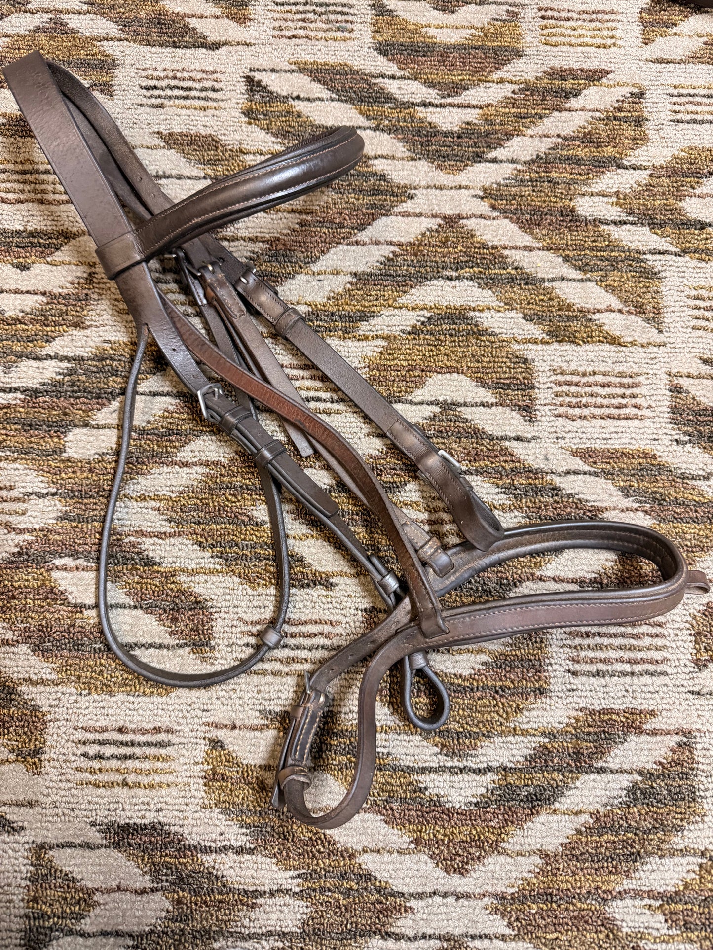 Brown Padded Bridle