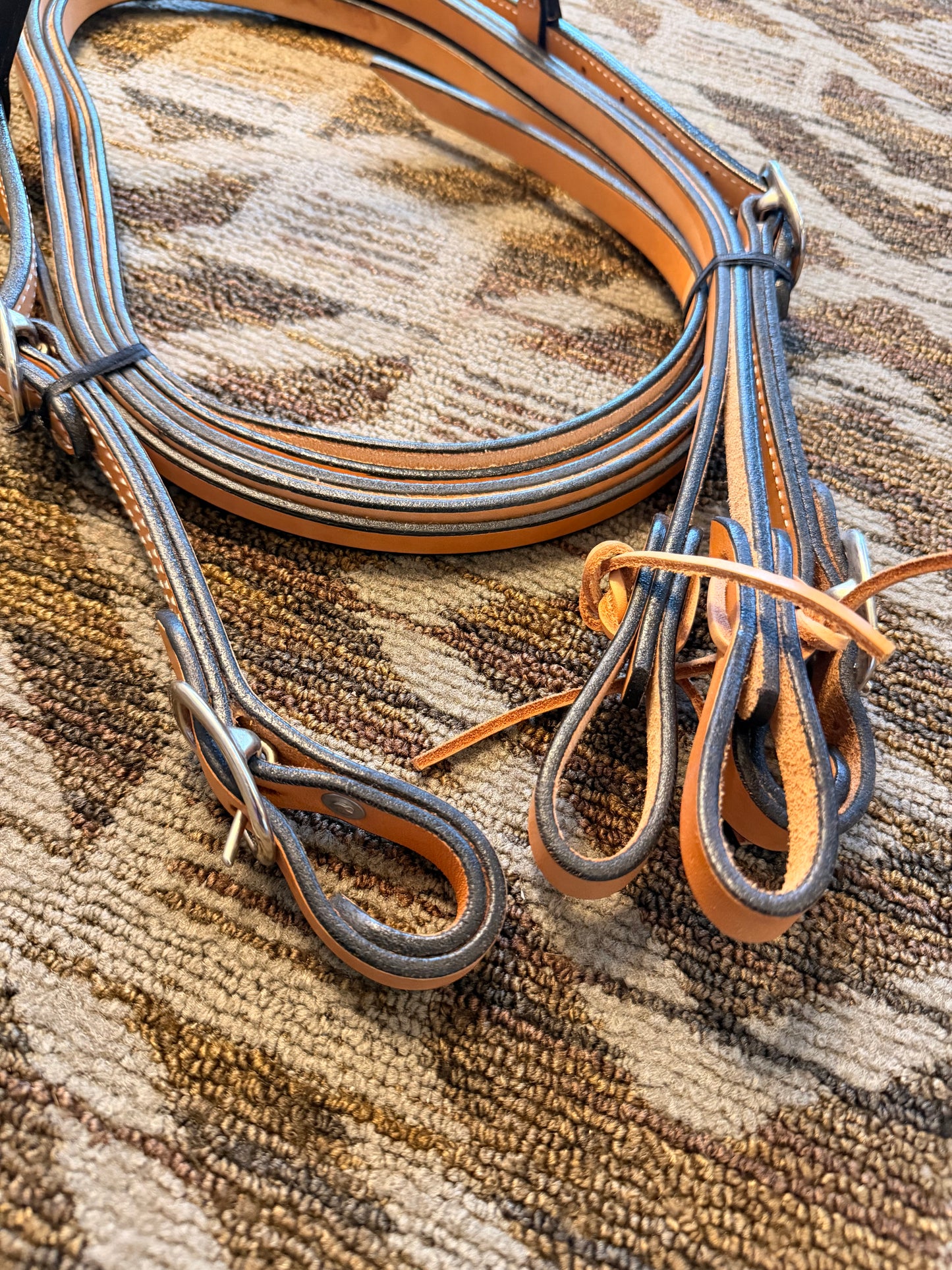 Easy Change Bridle w/ Matching Reins