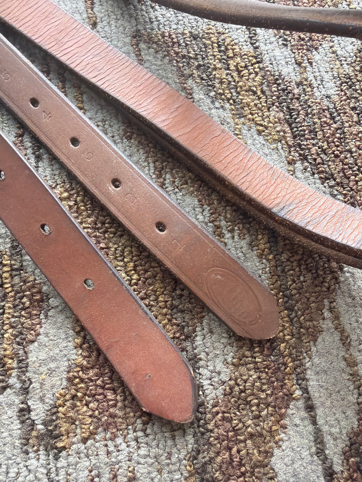 Crump Stirrup Leathers - 56”