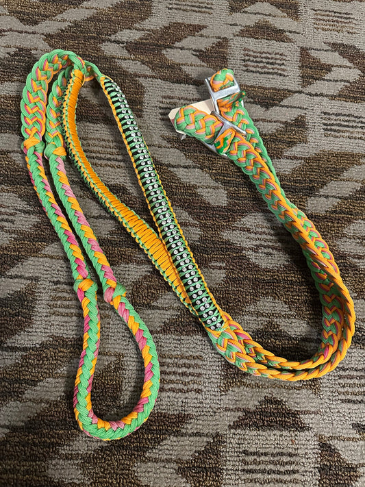 Neon Blingy Loop Reins