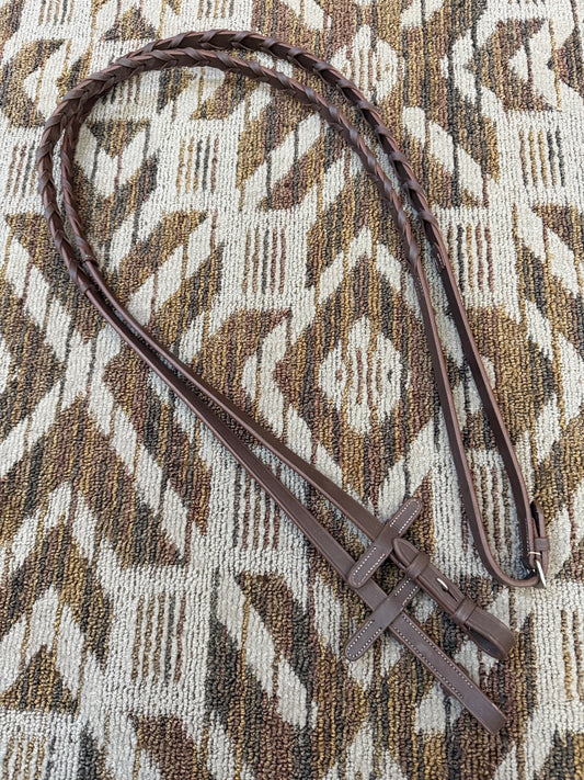 Soft Leather Laced Reins