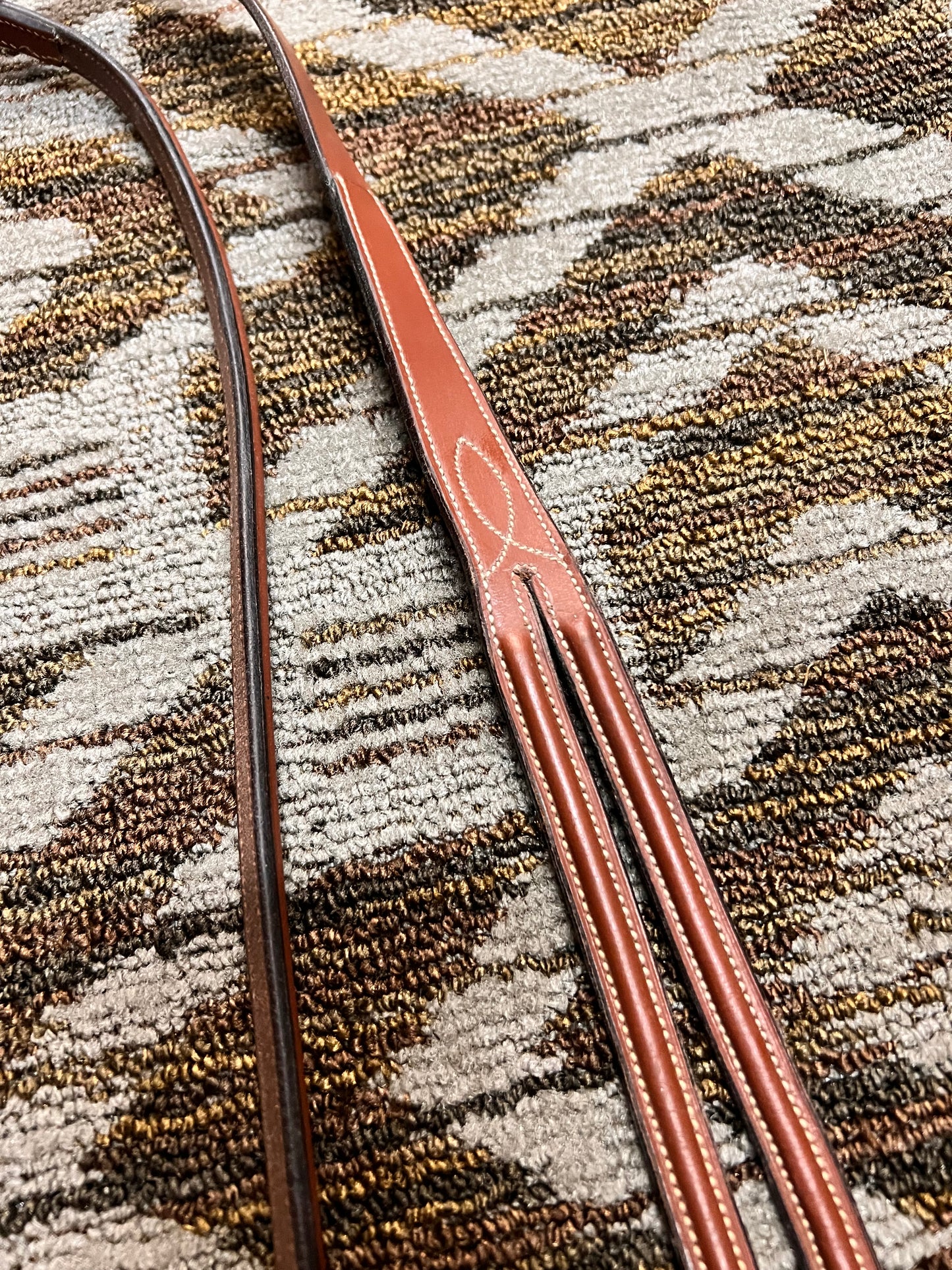 Brown Running Martingale