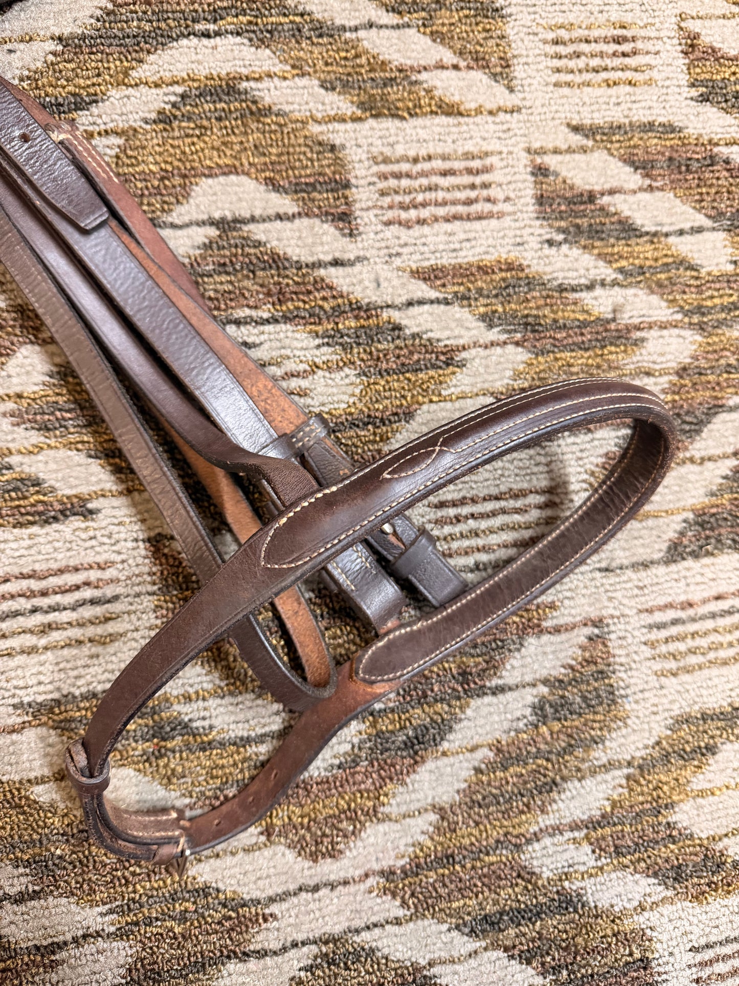 Flat Stitched “Made in England” Bridle