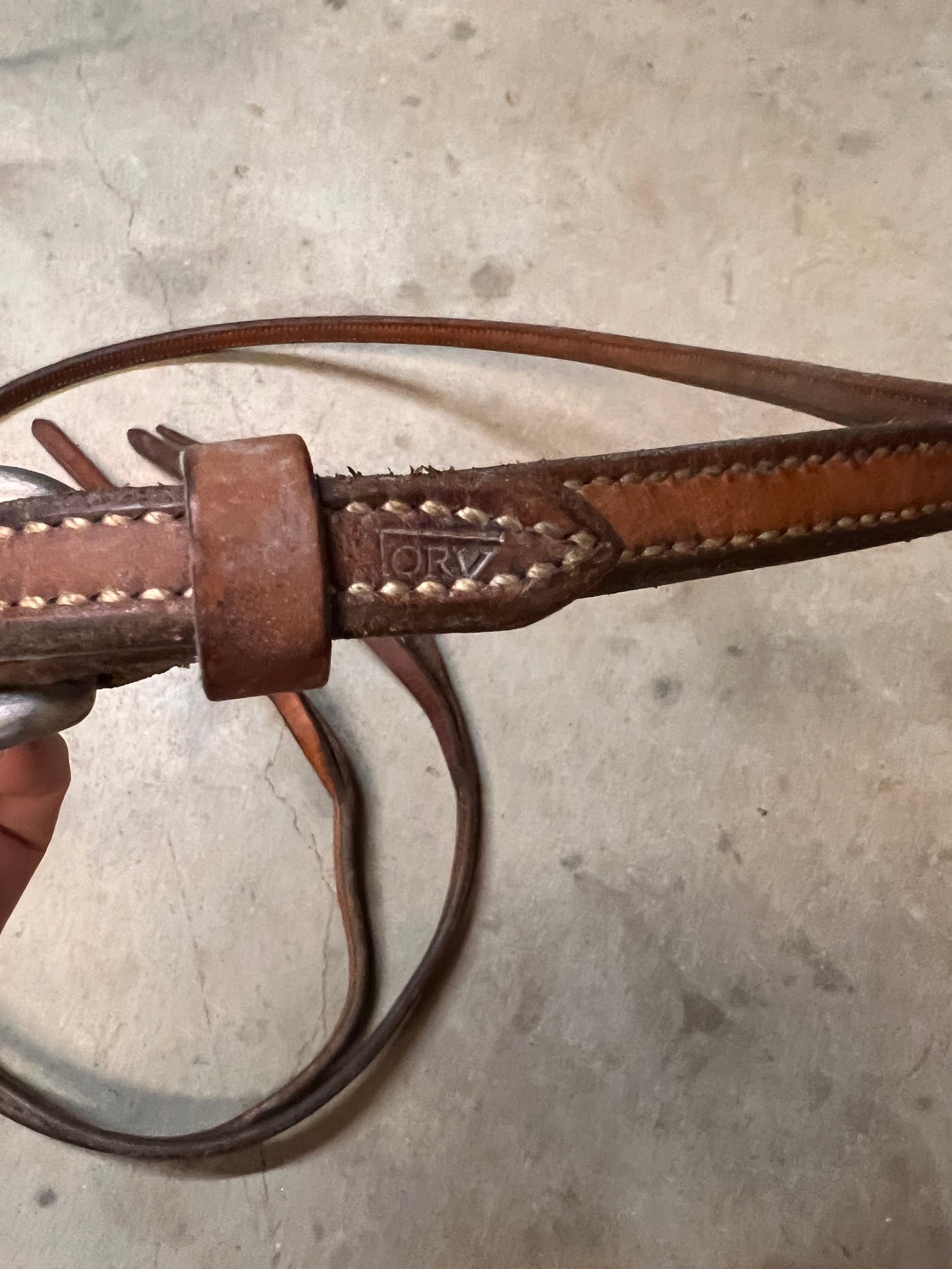 Tory Leather Split Reins w/ Buckles and Poppers