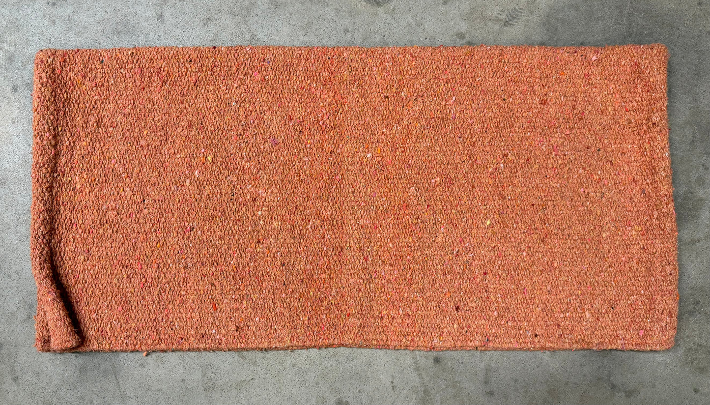 Orange Saddle Blanket
