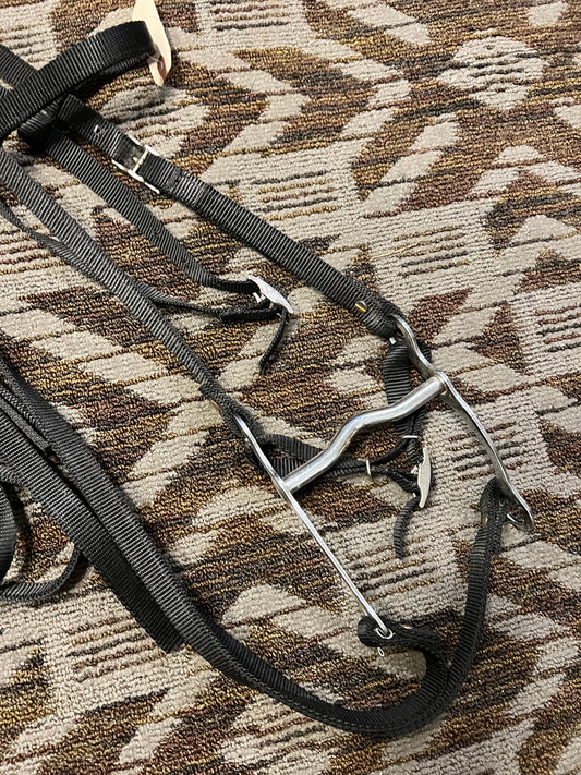 Black Nylon Full Bridle Set