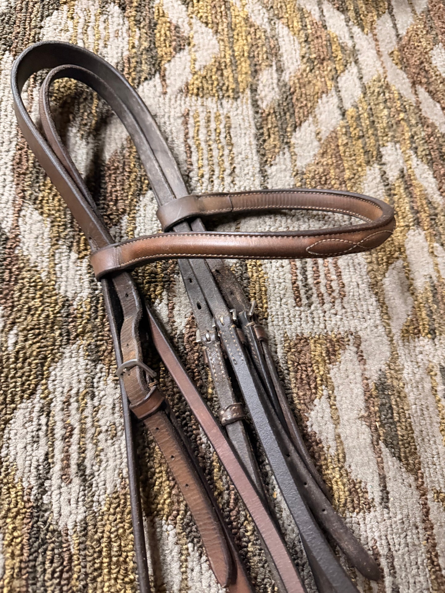 Fancy Stitched “Made in England” Bridle