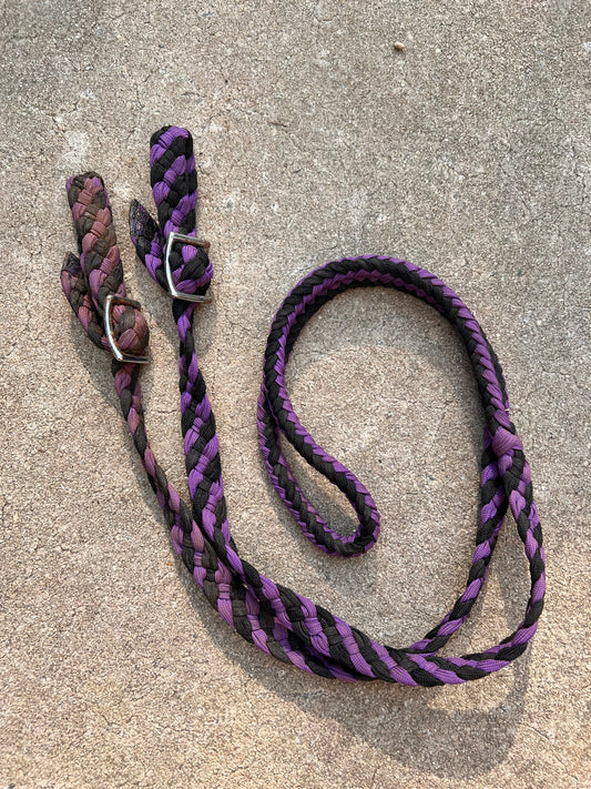 Purple Loop Reins