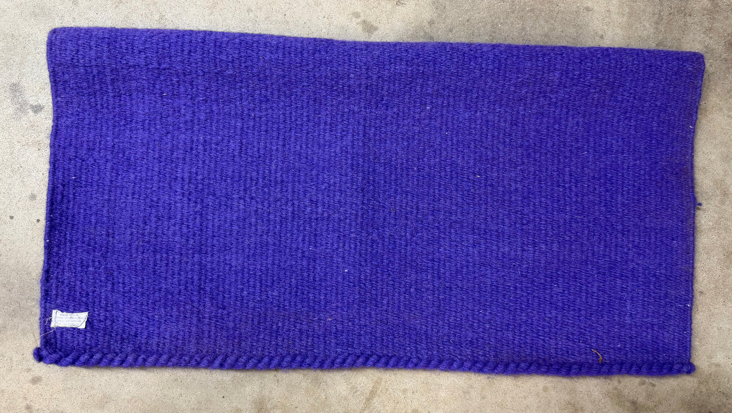 Mayatex Purple Saddle Blanket