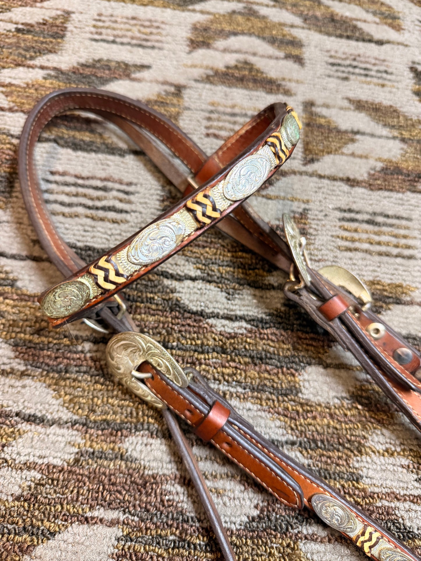 Mexico Sterling Silver Quick Change Show Bridle