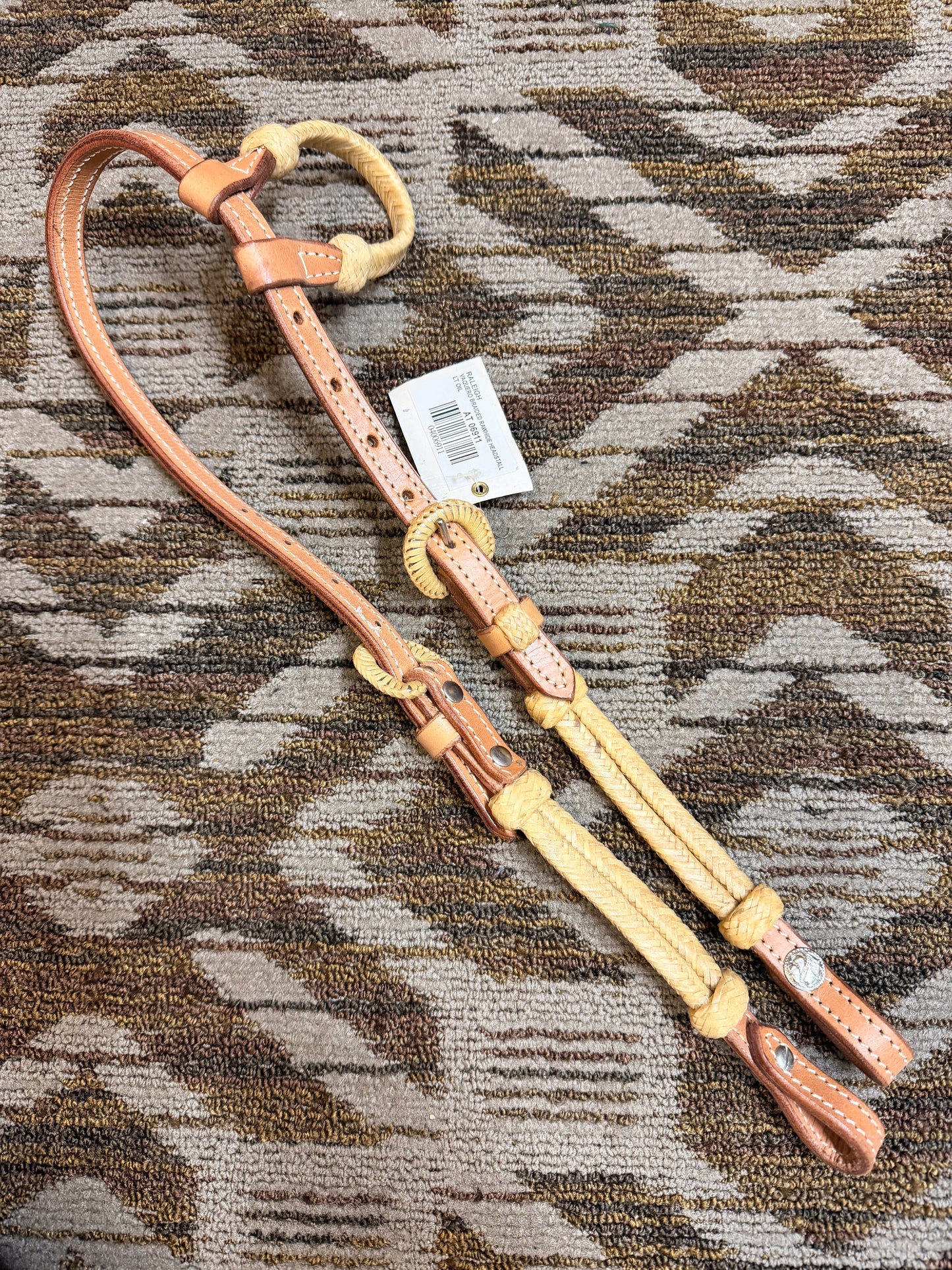 New Raleigh Rawhide One Ear Headstall