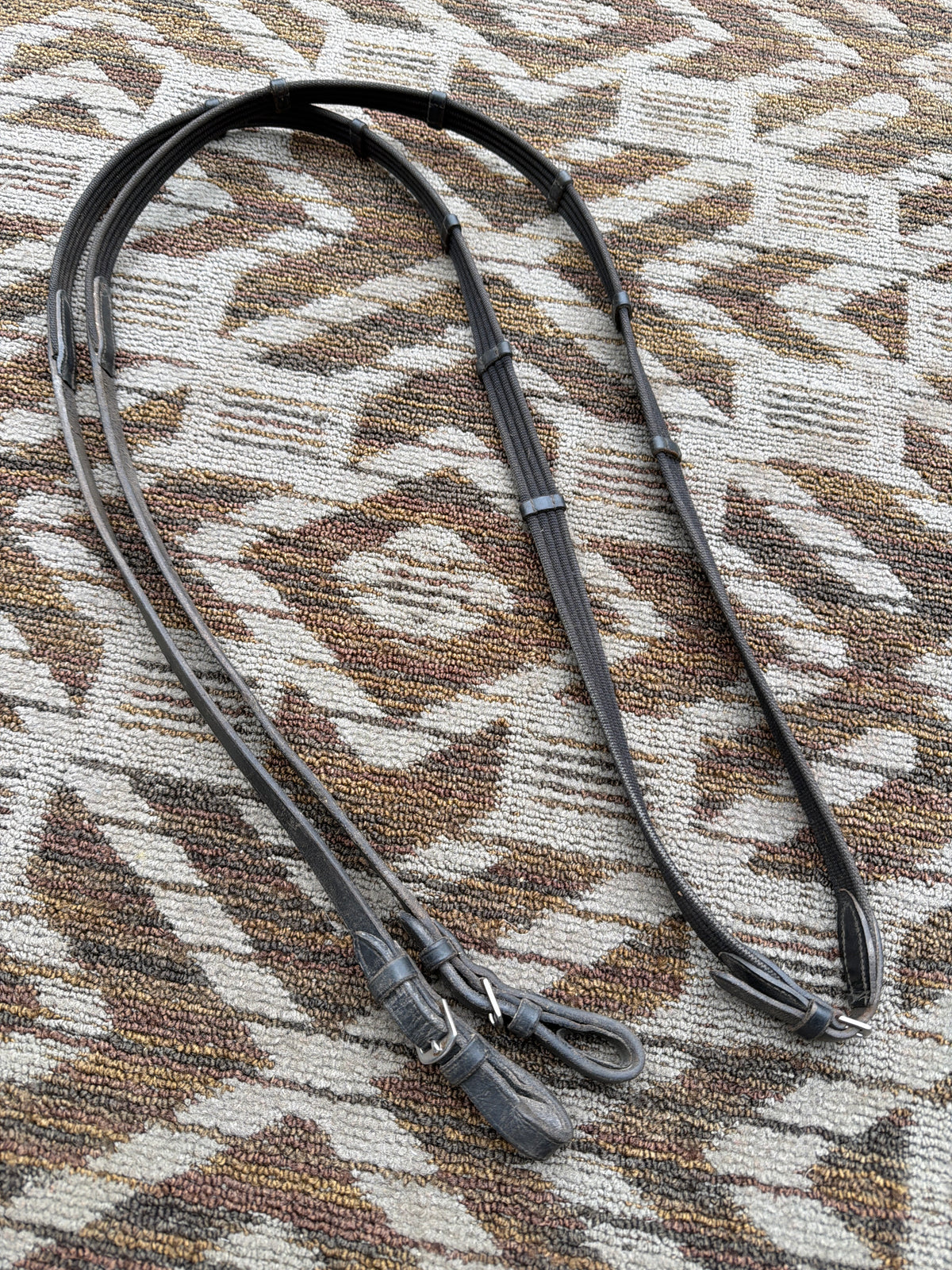 Black Webbed Reins