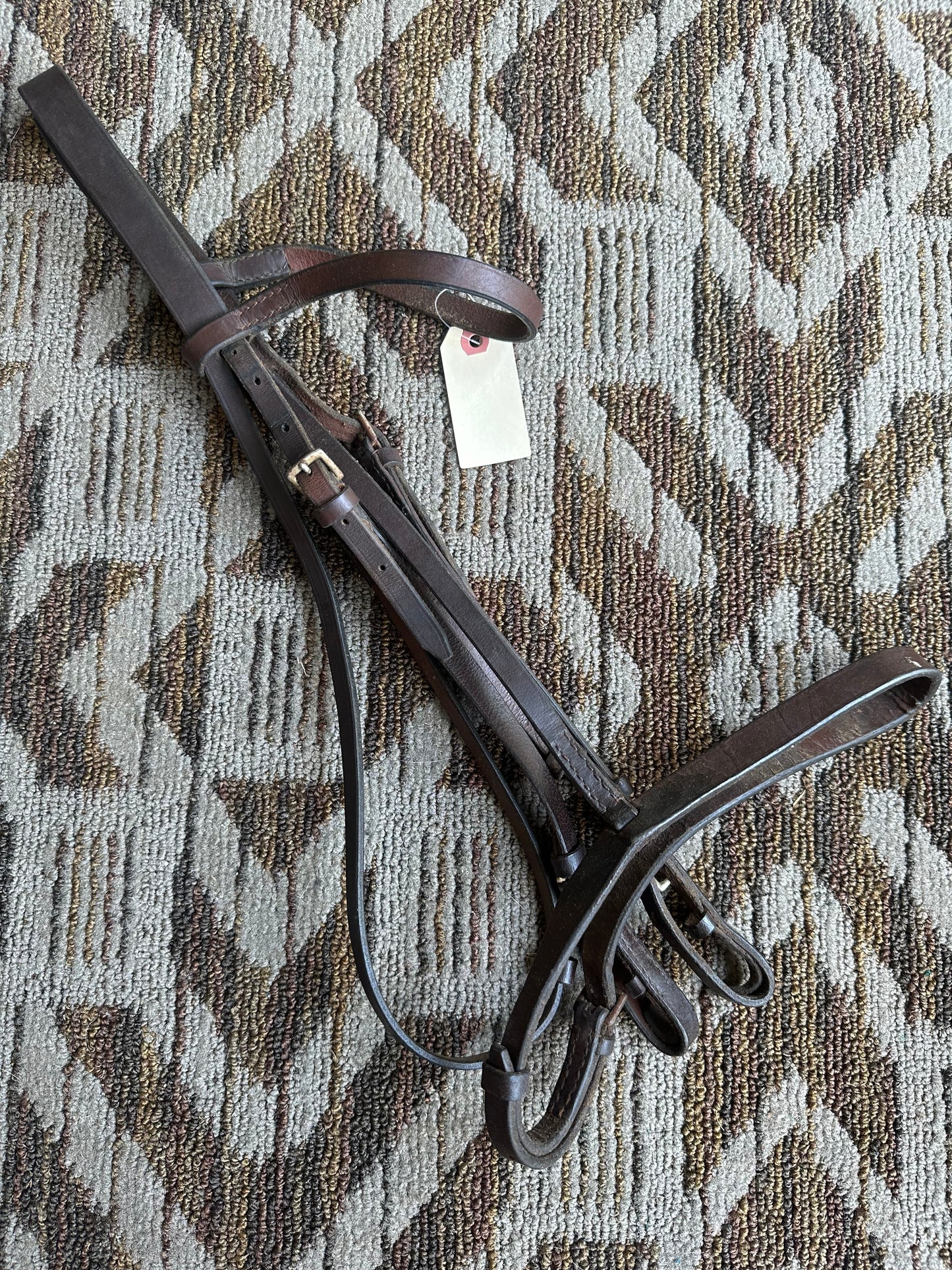 Brown Flat Bridle