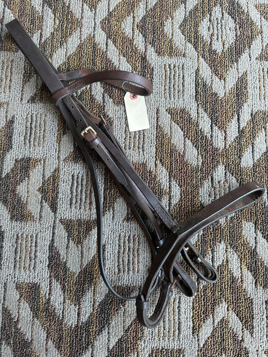 Brown Flat Bridle