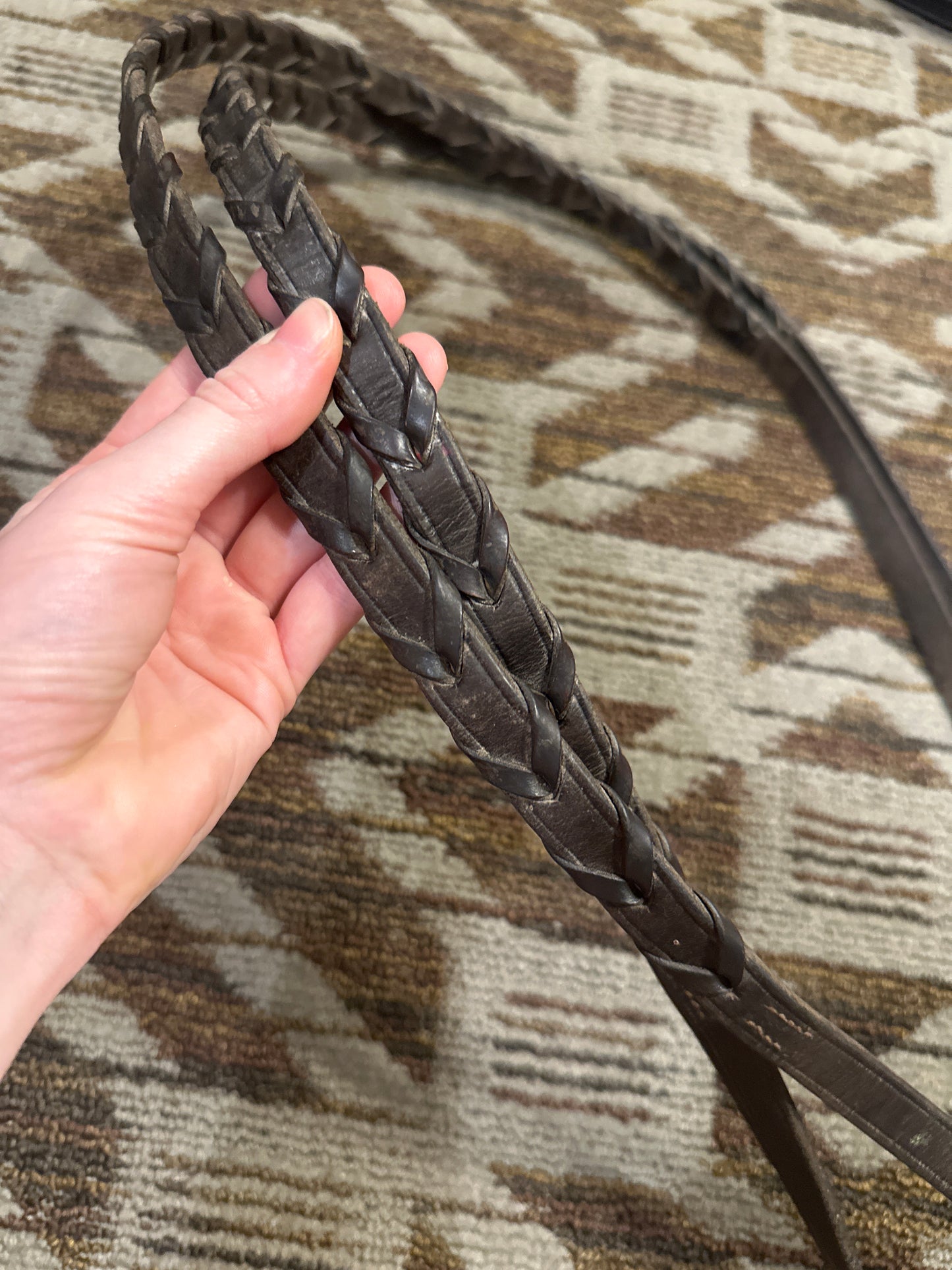 Brown Laced Reins