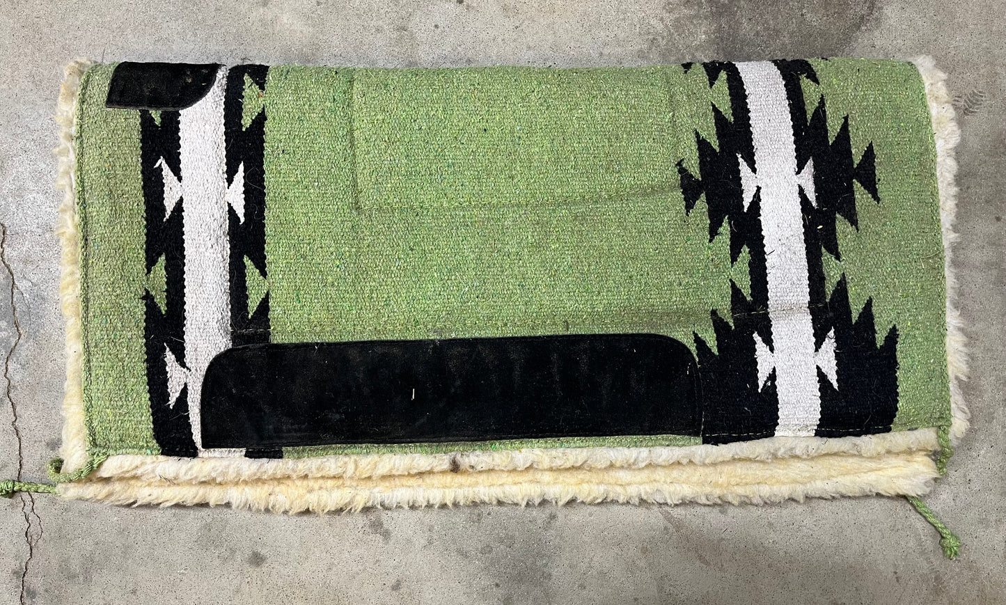 Green Fleece Pad